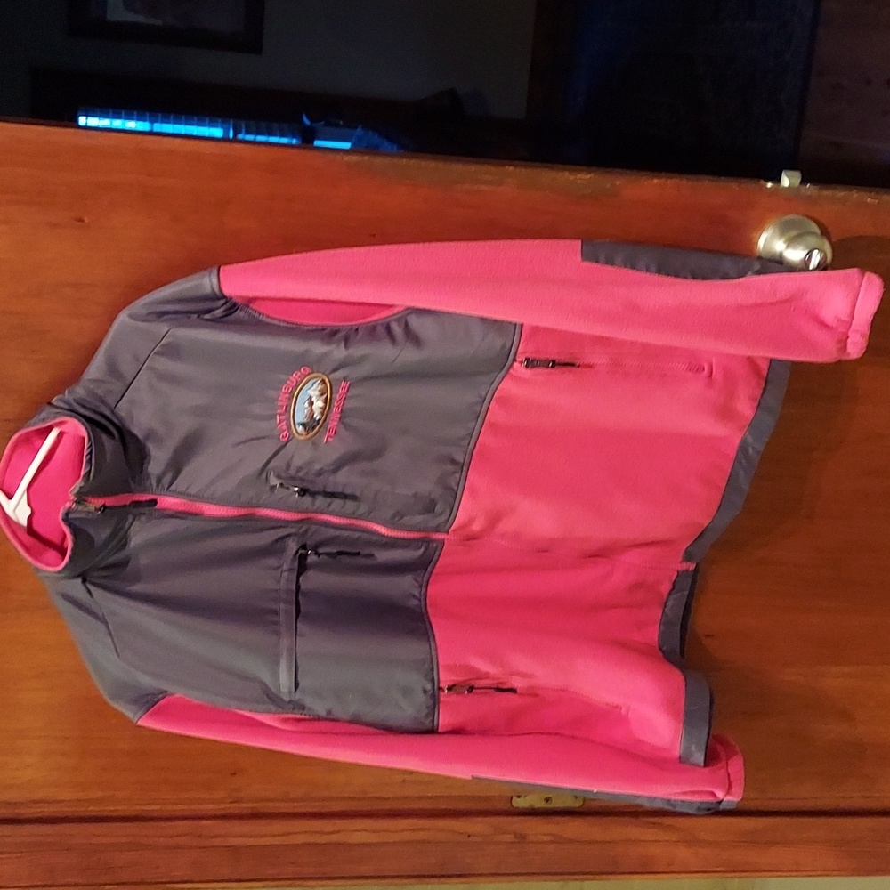 Pink and Gray L women's jacket